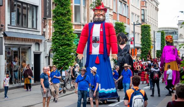 Reus Jan Van den Graetmolen op ReuzeLeuven 2022